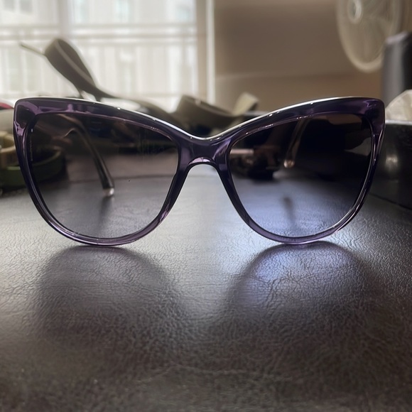 🌟🆕 Dolce & Gabbana Violet purple large resin sunglasses DG 4151 - Picture 8 of 13